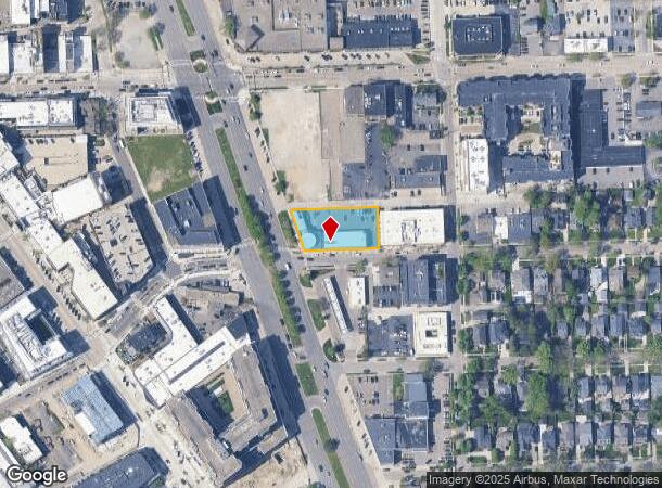 34802 Woodward Ave, Birmingham, MI Parcel Map
