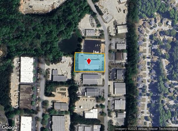 6902 Oak Ridge Commerce Way, Austell, GA Parcel Map