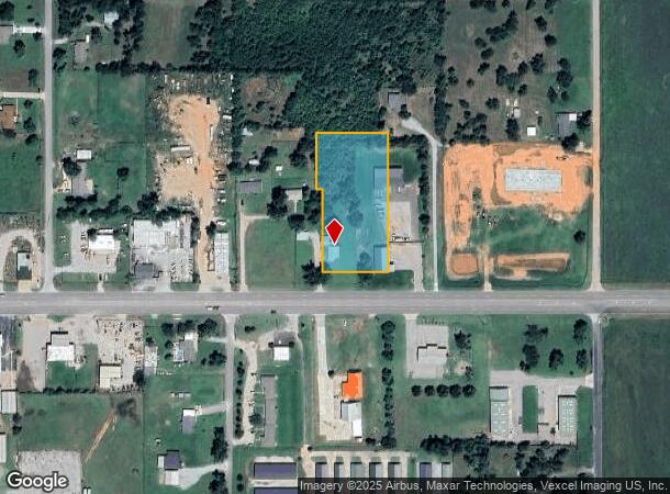 2901 E Highway 37, Tuttle, OK Parcel Map