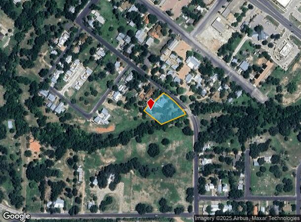  607 E Creek St, Fredericksburg, TX Parcel Map