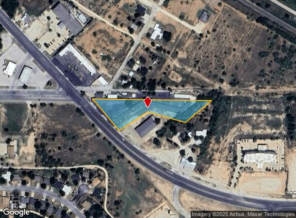  1501 E Coliseum Dr, Snyder, TX Parcel Map