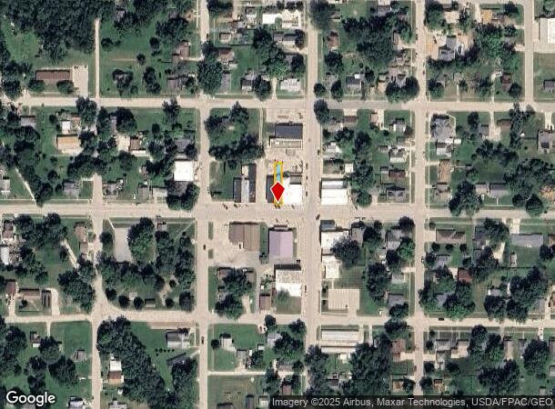  1119 Thomas St, Redfield, IA Parcel Map
