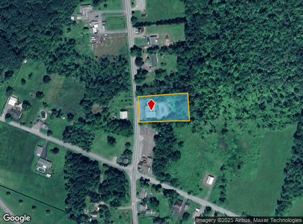 8 Belmont St, Waymart, PA Parcel Map