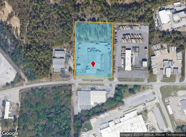  1941 Old Dunbar Rd, West Columbia, SC Parcel Map