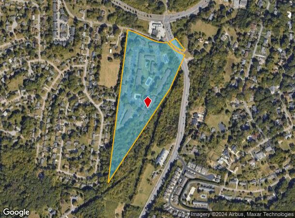  8400 Country Club Way, Knoxville, TN Parcel Map