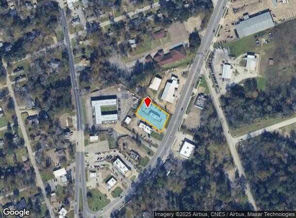  1102 S Timberland Dr, Lufkin, TX Parcel Map