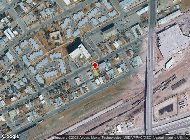  1308 E San Antonio Ave, El Paso, TX Parcel Map