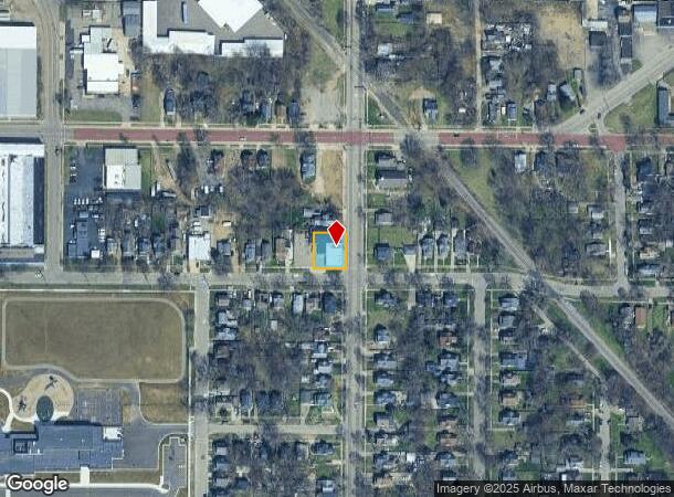  826 Mills St, Kalamazoo, MI Parcel Map