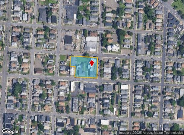 1465 E Main St, Bridgeport, CT Parcel Map