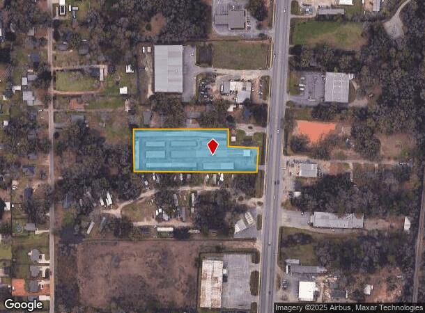  509 Saraland Blvd S, Saraland, AL Parcel Map