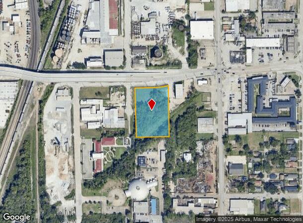  2502 Collingsworth St, Houston, TX Parcel Map