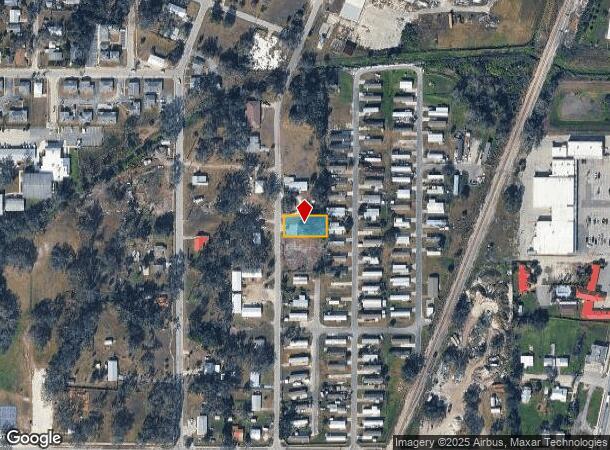  815 S Monroe Ave, Arcadia, FL Parcel Map