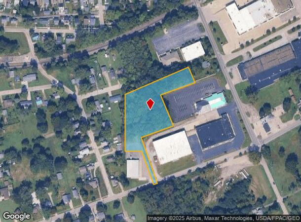  1713 E 51St St, Ashtabula, OH Parcel Map