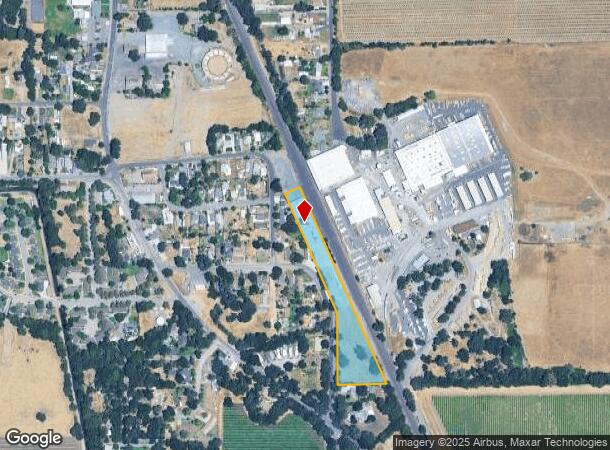  25960 N Midsection Rd, Thornton, CA Parcel Map