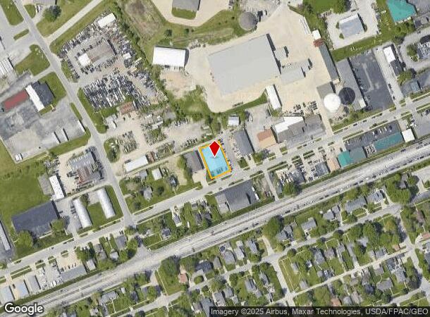  301 W Sophia St, Maumee, OH Parcel Map