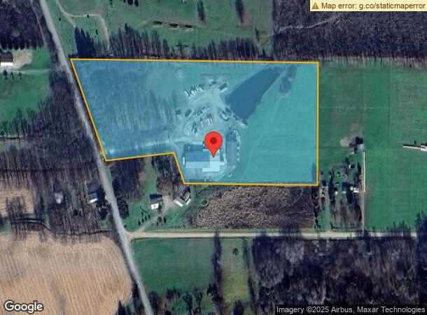  24614 N Mosiertown Rd, PA Parcel Map