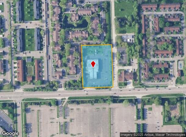  25228 W 12 Mile Rd, Southfield, MI Parcel Map