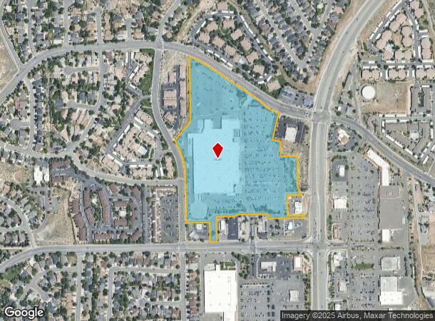  5260 W 7Th St, Reno, NV Parcel Map