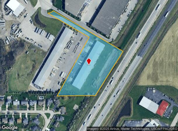  6610 Fairfield Dr, Northwood, OH Parcel Map