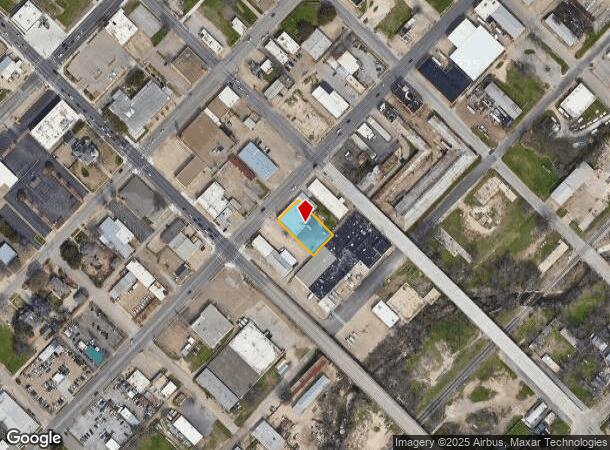  1716 Franklin Ave, Waco, TX Parcel Map