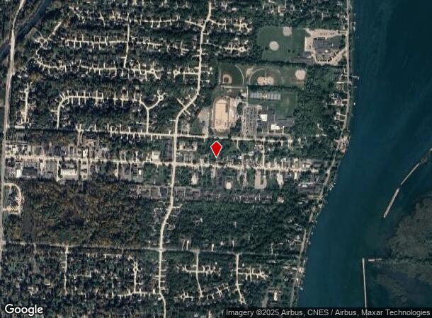  8120 Macomb St, Grosse Ile, MI Parcel Map