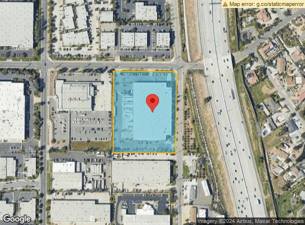  1900 Compton Ave, Corona, CA Parcel Map