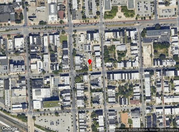 100 E Lafayette Ave, Baltimore, MD Parcel Map