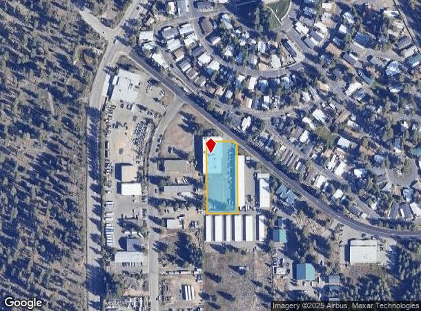 1740 D St, South Lake Tahoe, CA Parcel Map