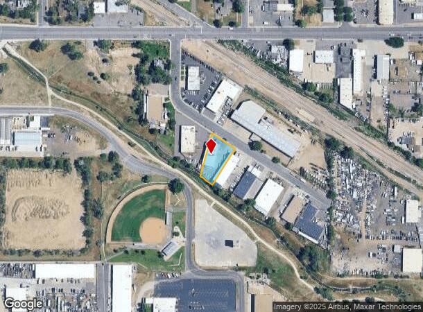 7175 Newton St, Westminster, CO Parcel Map