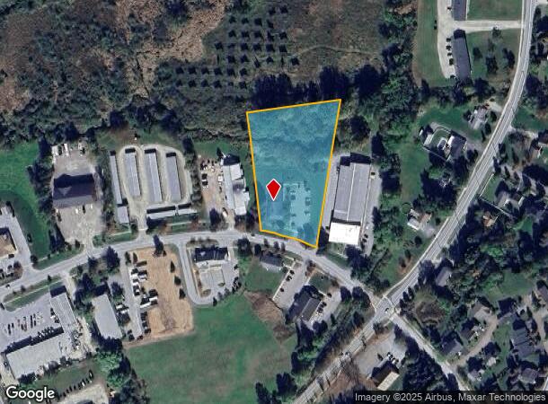 205 Commerce St, Hinesburg, VT Parcel Map