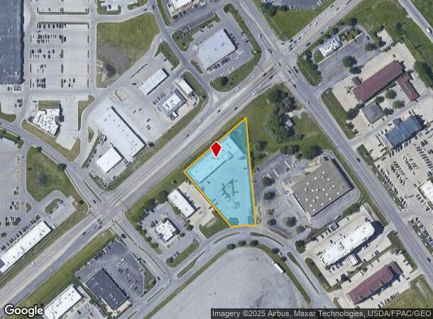 2027 Crossroads Blvd, Waterloo, IA Parcel Map
