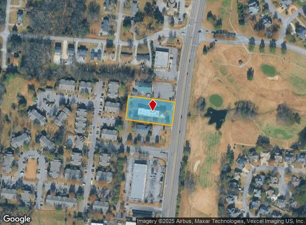  2828 S Church St, Murfreesboro, TN Parcel Map