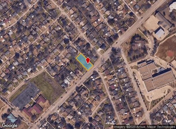  2713 Oates Dr, Mesquite, TX Parcel Map