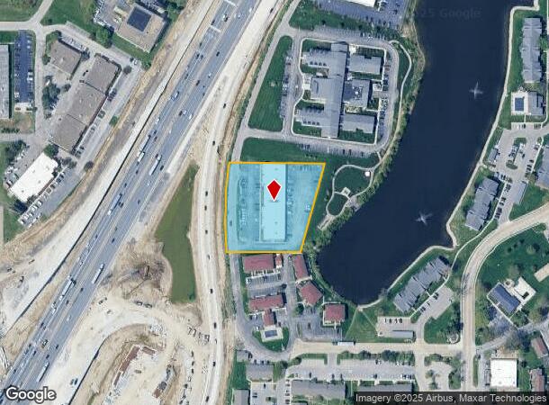  8345 Clearvista Pl, Indianapolis, IN Parcel Map