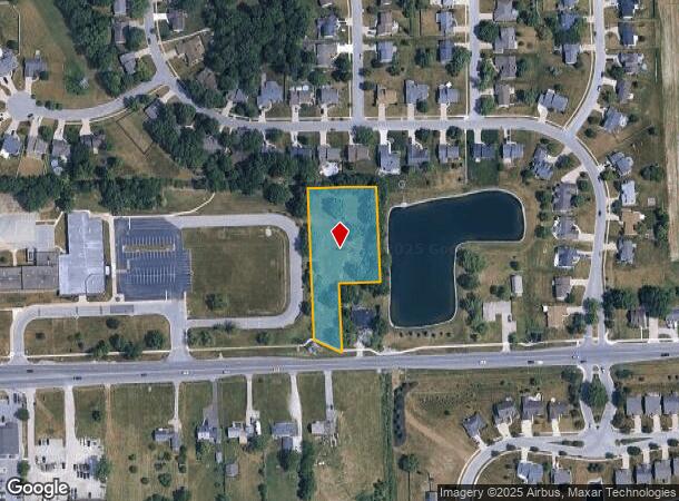  6611 Saint Joe Center Rd, Fort Wayne, IN Parcel Map