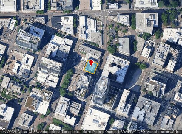  1003 Sw Washington St, Portland, OR Parcel Map