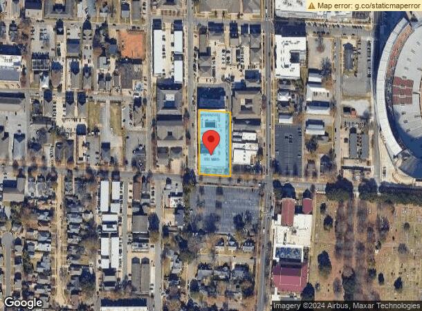  1214 Paul W Bryant Dr, Tuscaloosa, AL Parcel Map