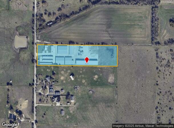  2348 Mitchell Rd, Krum, TX Parcel Map