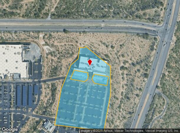  12155 N Oracle Rd, Tucson, AZ Parcel Map