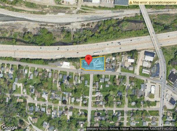  2423 Mogadore Rd, Akron, OH Parcel Map