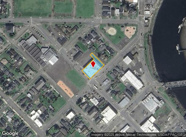  220 5Th St, Hoquiam, WA Parcel Map