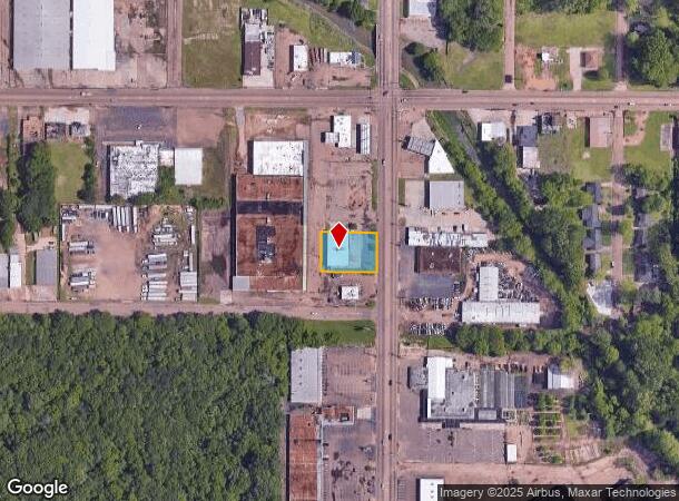 1259 Ellis Ave, Jackson, MS Parcel Map
