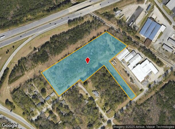  1709 Smith St, Columbia, SC Parcel Map