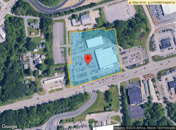  780 Washington St, Auburn, MA Parcel Map