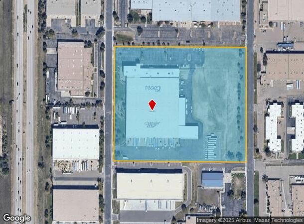  1525 N Newport Rd, Colorado Springs, CO Parcel Map