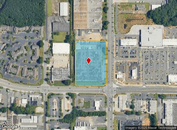  2232 Mountain Industrial Blvd, Tucker, GA Parcel Map