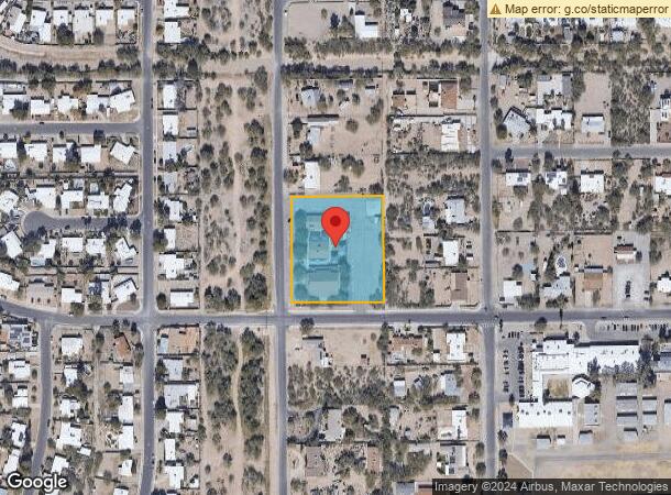  5455 S Westover Ave, Tucson, AZ Parcel Map