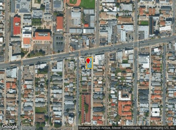 4555 El Cajon Blvd, San Diego, CA Parcel Map