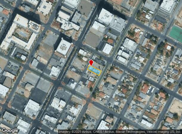 608 S 6Th St, Las Vegas, NV Parcel Map