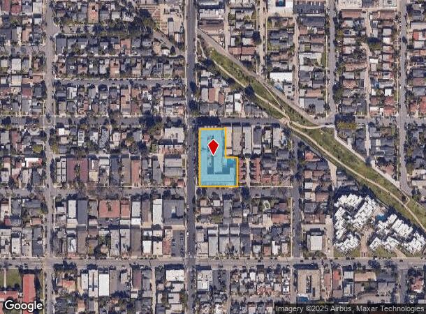  500 Ximeno Ave, Long Beach, CA Parcel Map